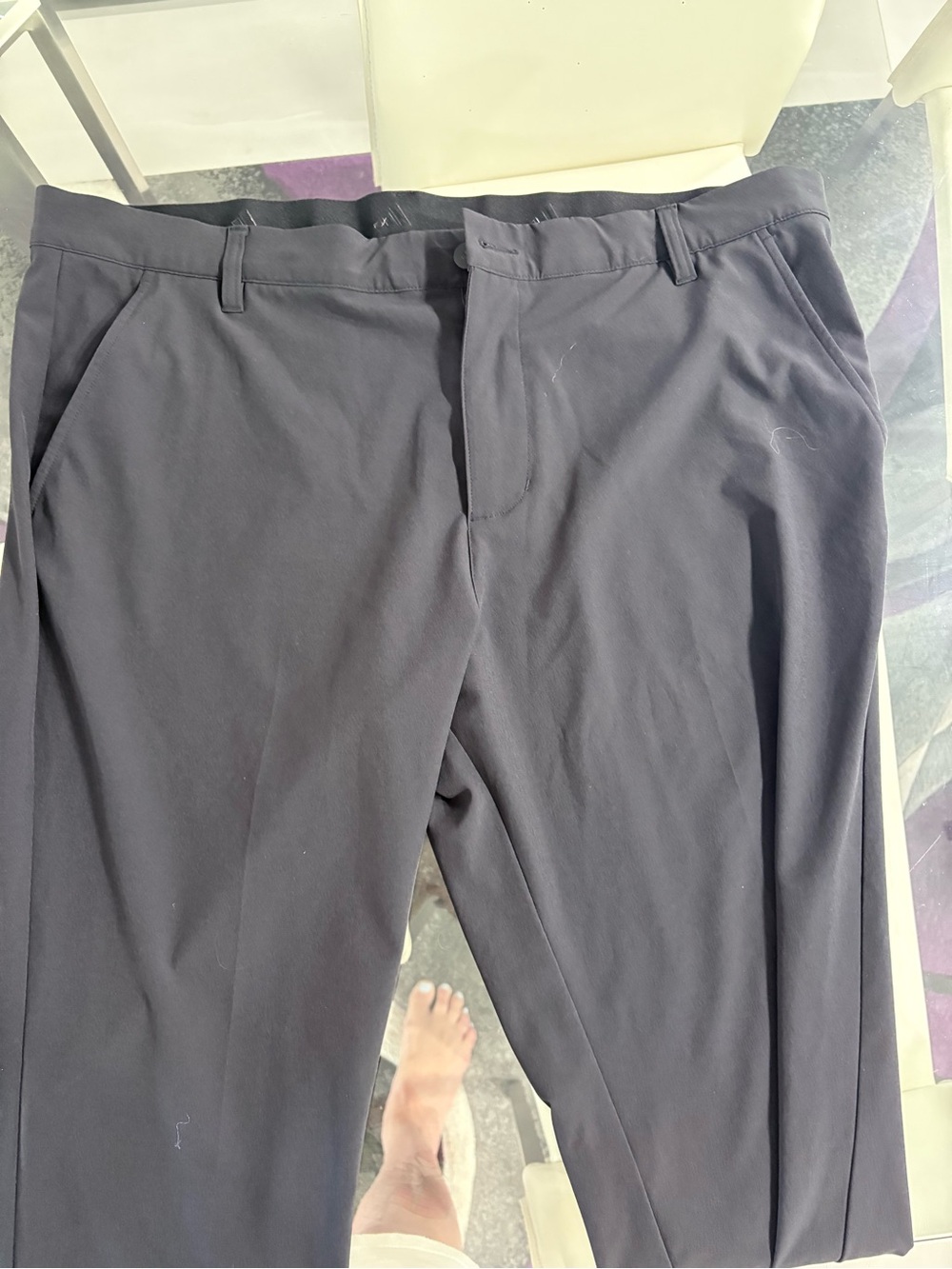 Adidas Men's Dark Gray Golf Pants